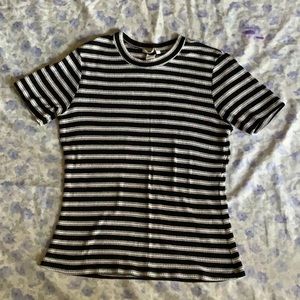 H&M STRIPED TOP